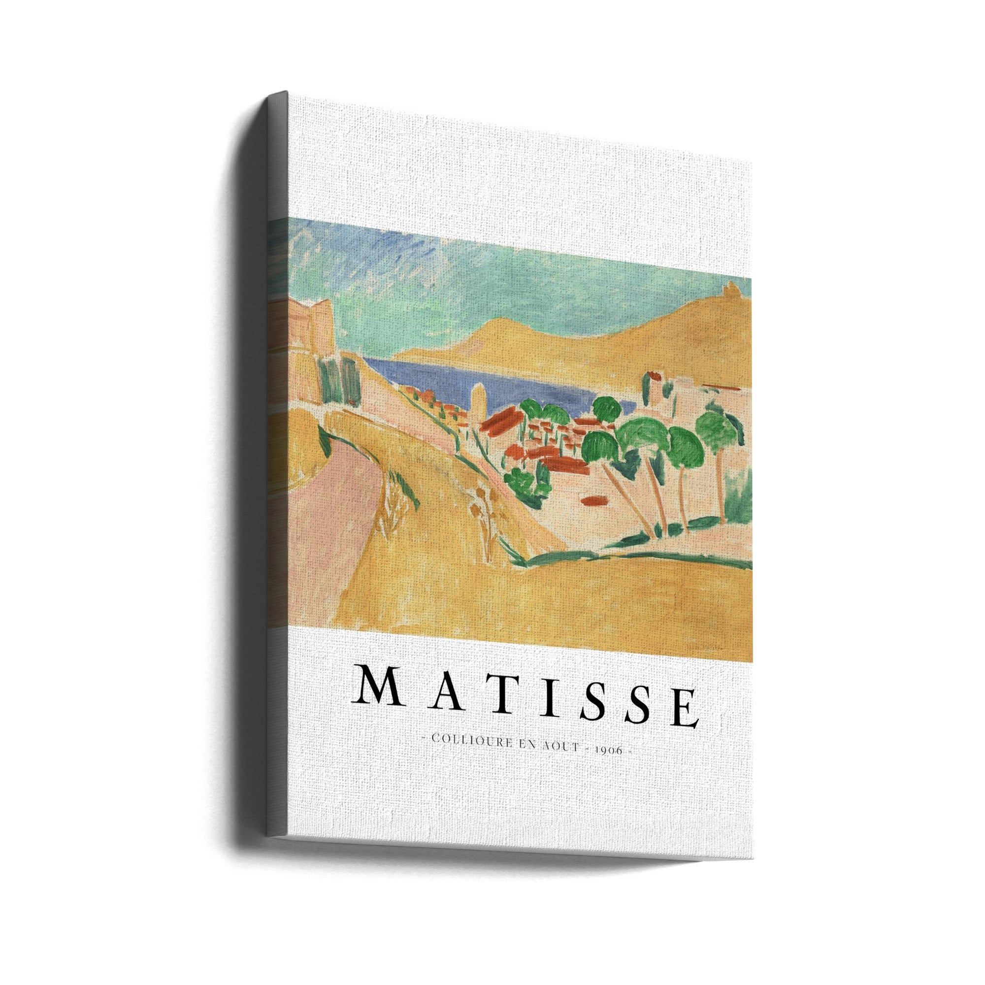 Wall Art Collioure En Aout by Henri Matisse-canvas prints-DECOROLALA