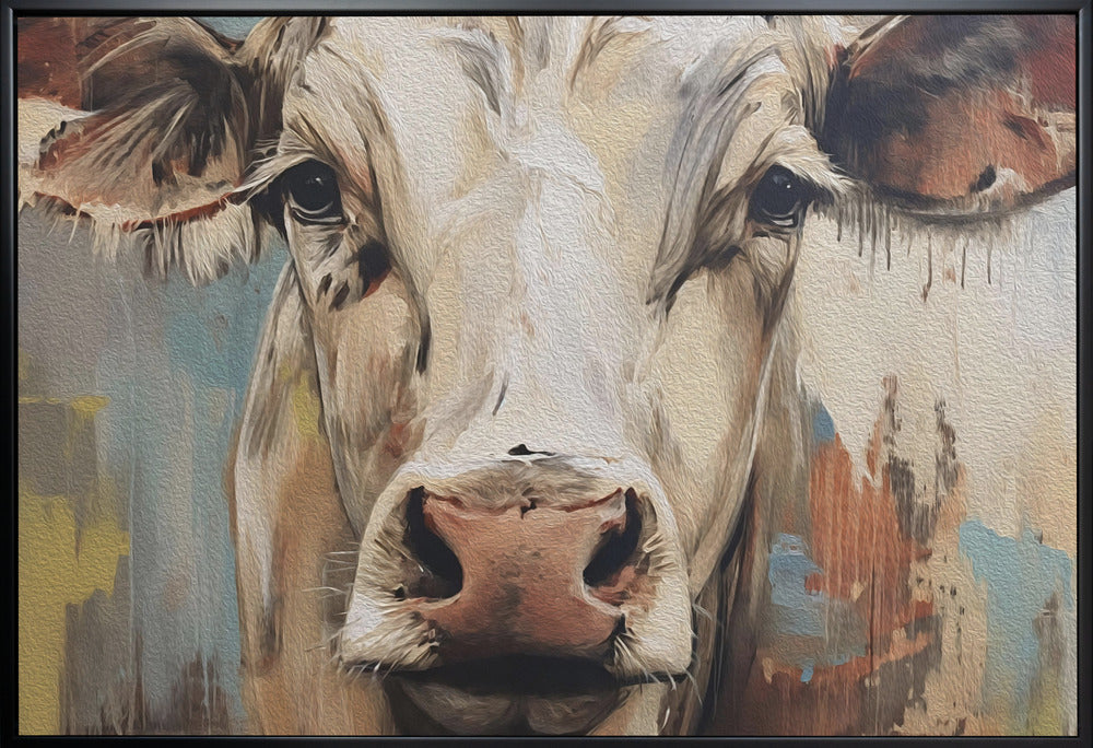 Wall Art Cow No 1 by Andreas Magnusson-canvas-DECOROLALA