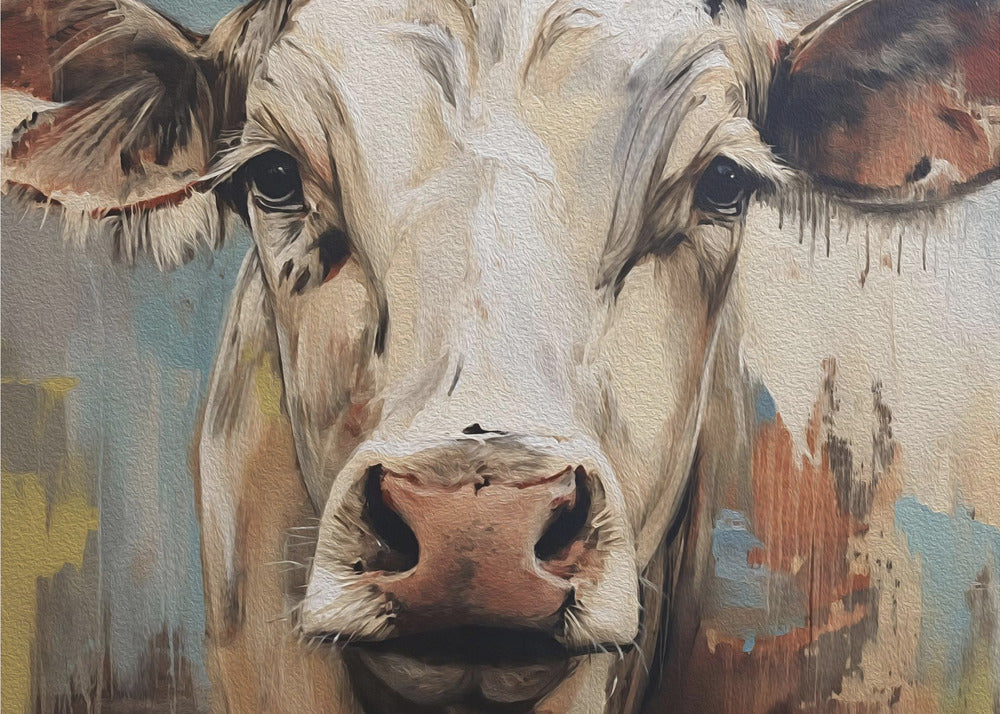 Wall Art Cow No 1 by Andreas Magnusson-canvas-DECOROLALA