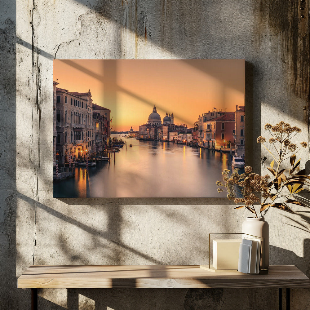 Wall Art Dawn on Venice by Eric Zhang-canvas-DECOROLALA