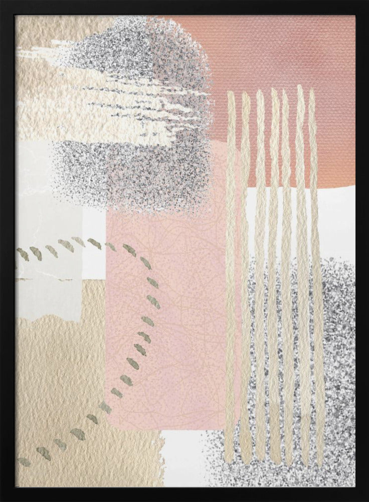 Wall Art Delicately Pink-1 by Sally Ann Moss-canvas-DECOROLALA