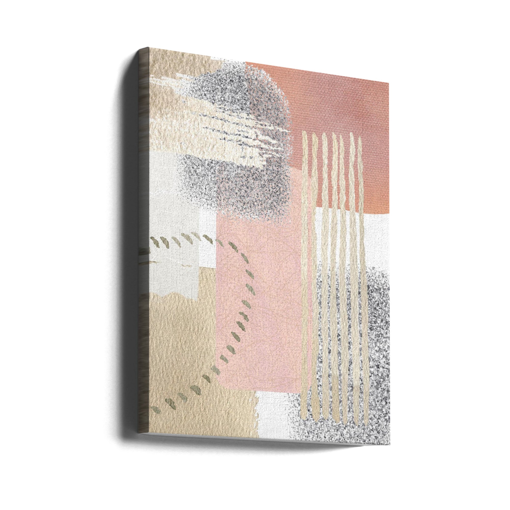 Wall Art Delicately Pink-1 by Sally Ann Moss-canvas-DECOROLALA