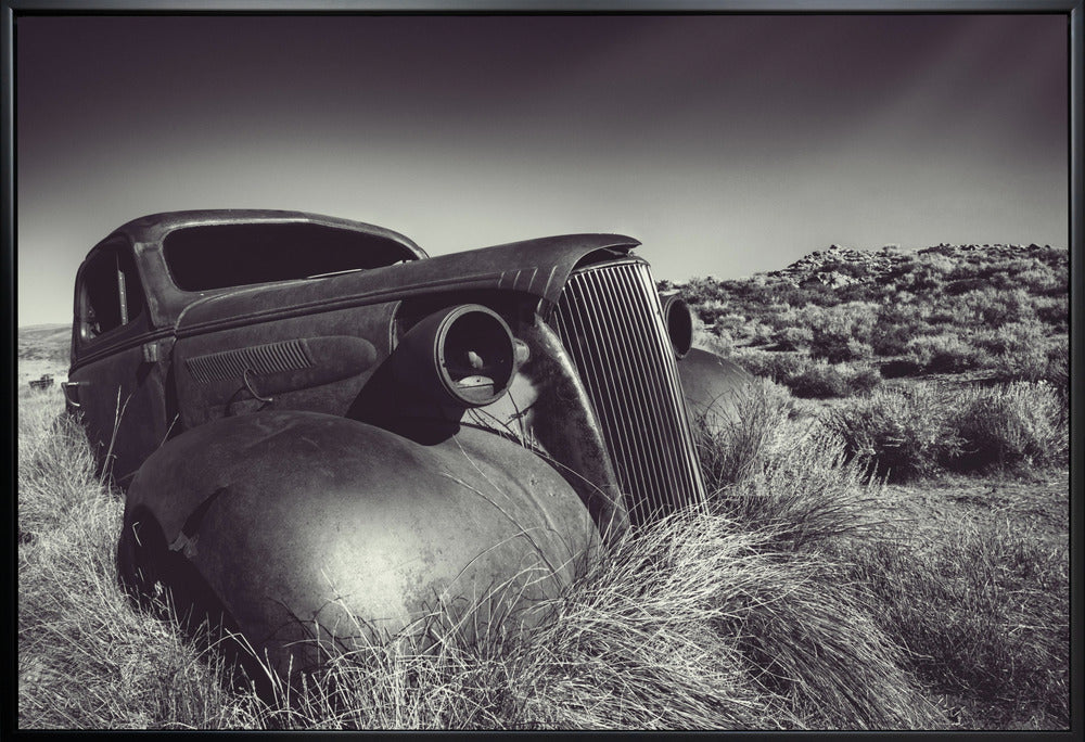 Wall Art Disposed-Car by Mike Kreiten-Canvas Print-DECOROLALA