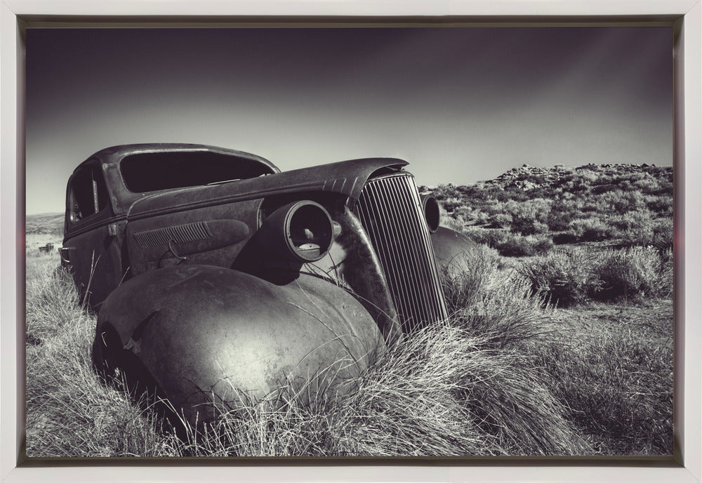 Wall Art Disposed-Car by Mike Kreiten-Canvas Print-DECOROLALA