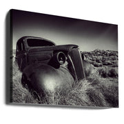 Wall Art Disposed-Car by Mike Kreiten-Canvas Print-DECOROLALA