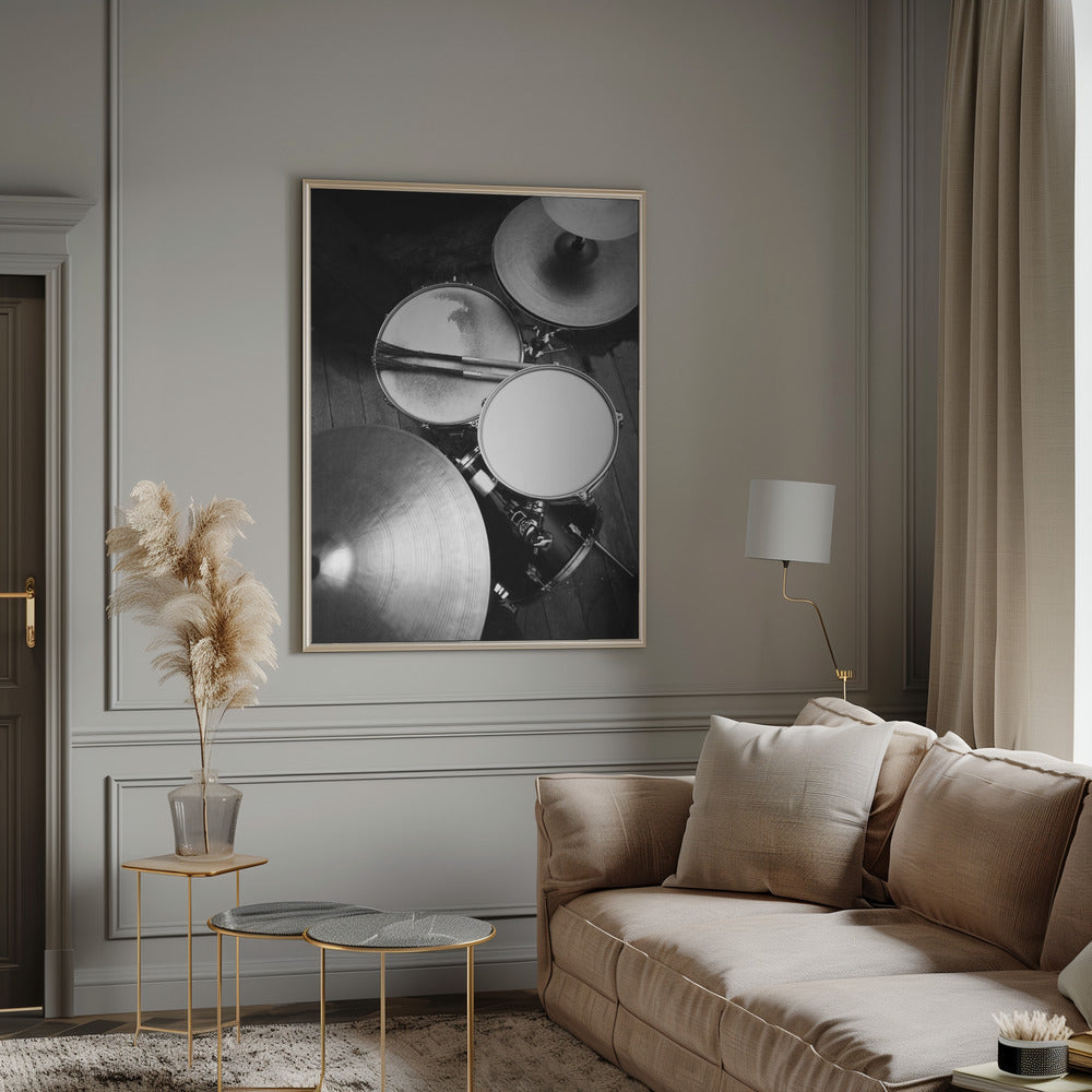 Wall Art Drums Canvas Print-canvas prints-DECOROLALA