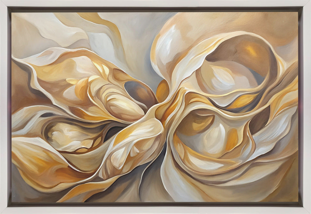 Wall Art Ethereal Desert Waves by Miguel Bruzual-Canvas Print-DECOROLALA