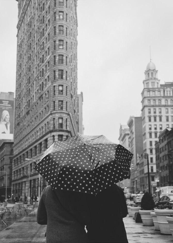 Wall Art Flatiron Rainy Day II by Bethany Young-Canvas Print-DECOROLALA