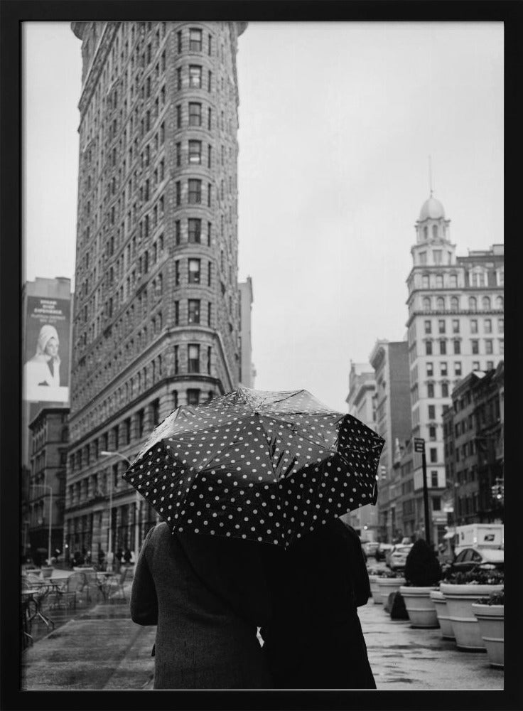 Wall Art Flatiron Rainy Day II by Bethany Young-Canvas Print-DECOROLALA