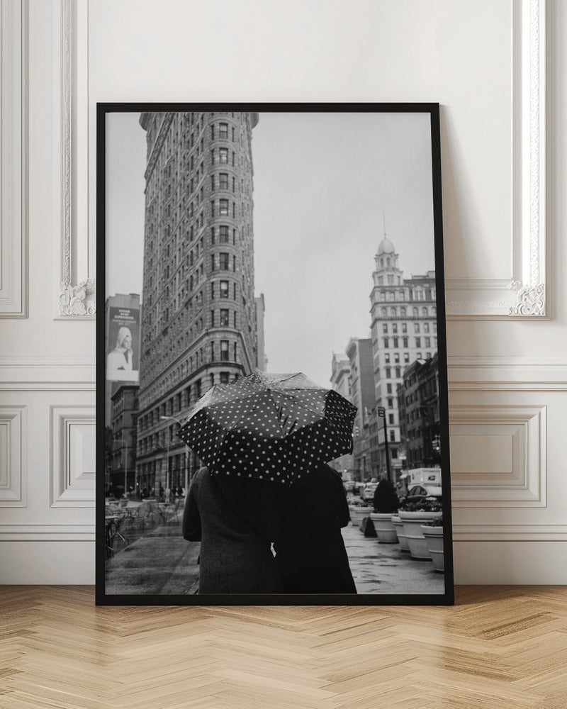 Wall Art Flatiron Rainy Day II by Bethany Young-Canvas Print-DECOROLALA