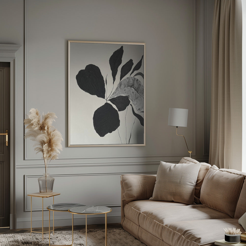 Wall Art Floral Abstract 2 by Soniya Vijayakumar-Canvas Print-DECOROLALA
