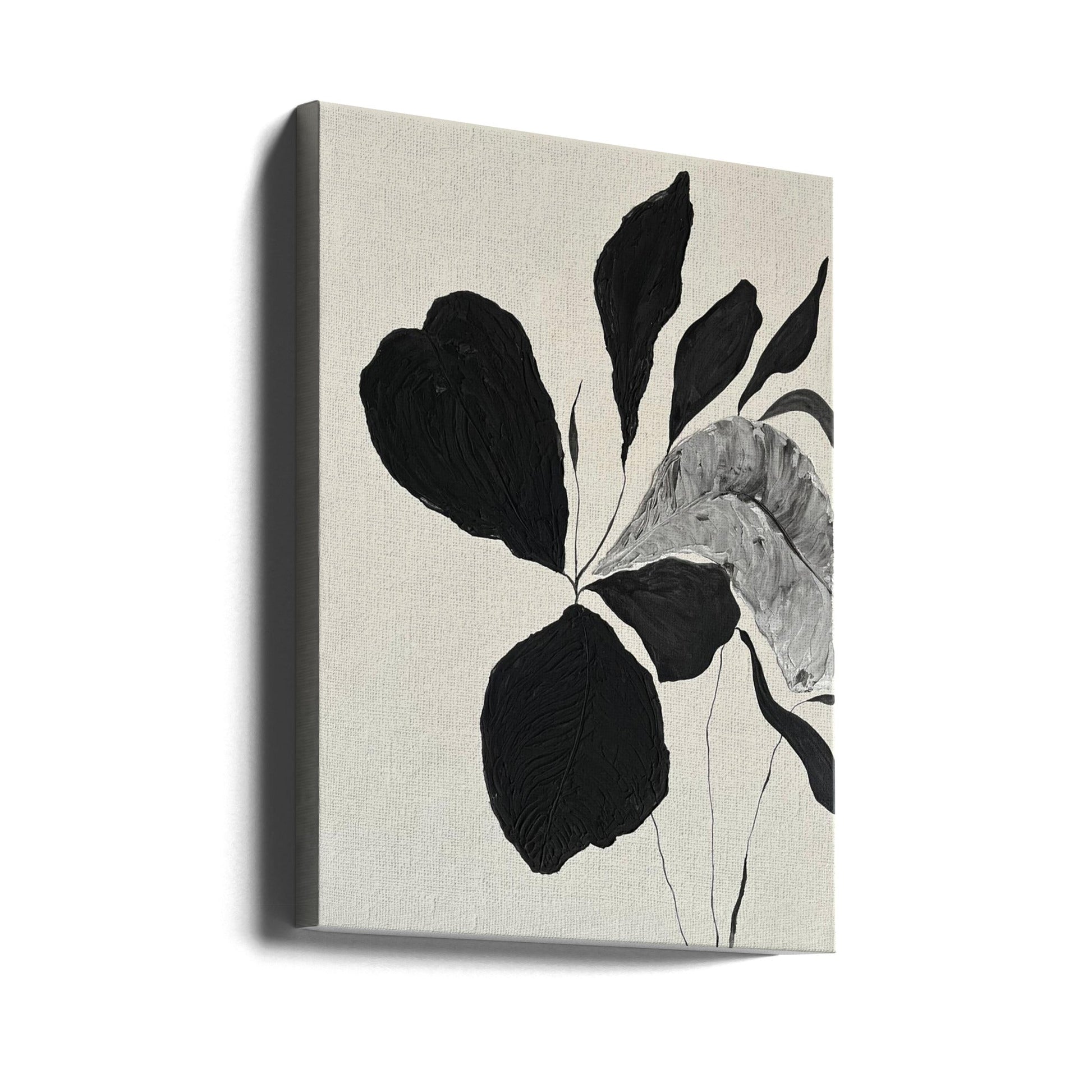Wall Art Floral Abstract 2 by Soniya Vijayakumar-Canvas Print-DECOROLALA