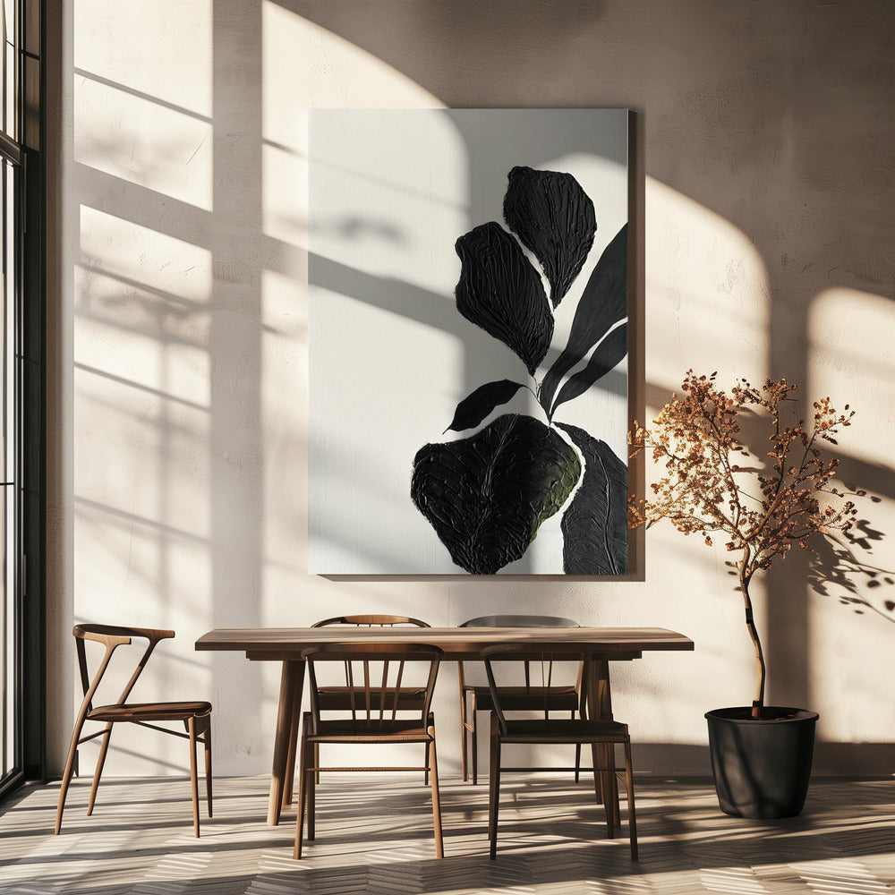 Wall Art Floral Abstract Canvas Print by Soniya Vijayakumar-Canvas Print-DECOROLALA