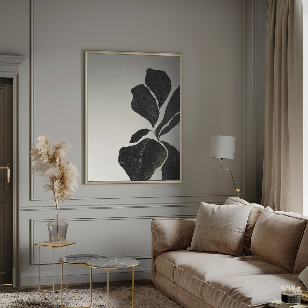 Wall Art Floral Abstract Canvas Print by Soniya Vijayakumar-Canvas Print-DECOROLALA