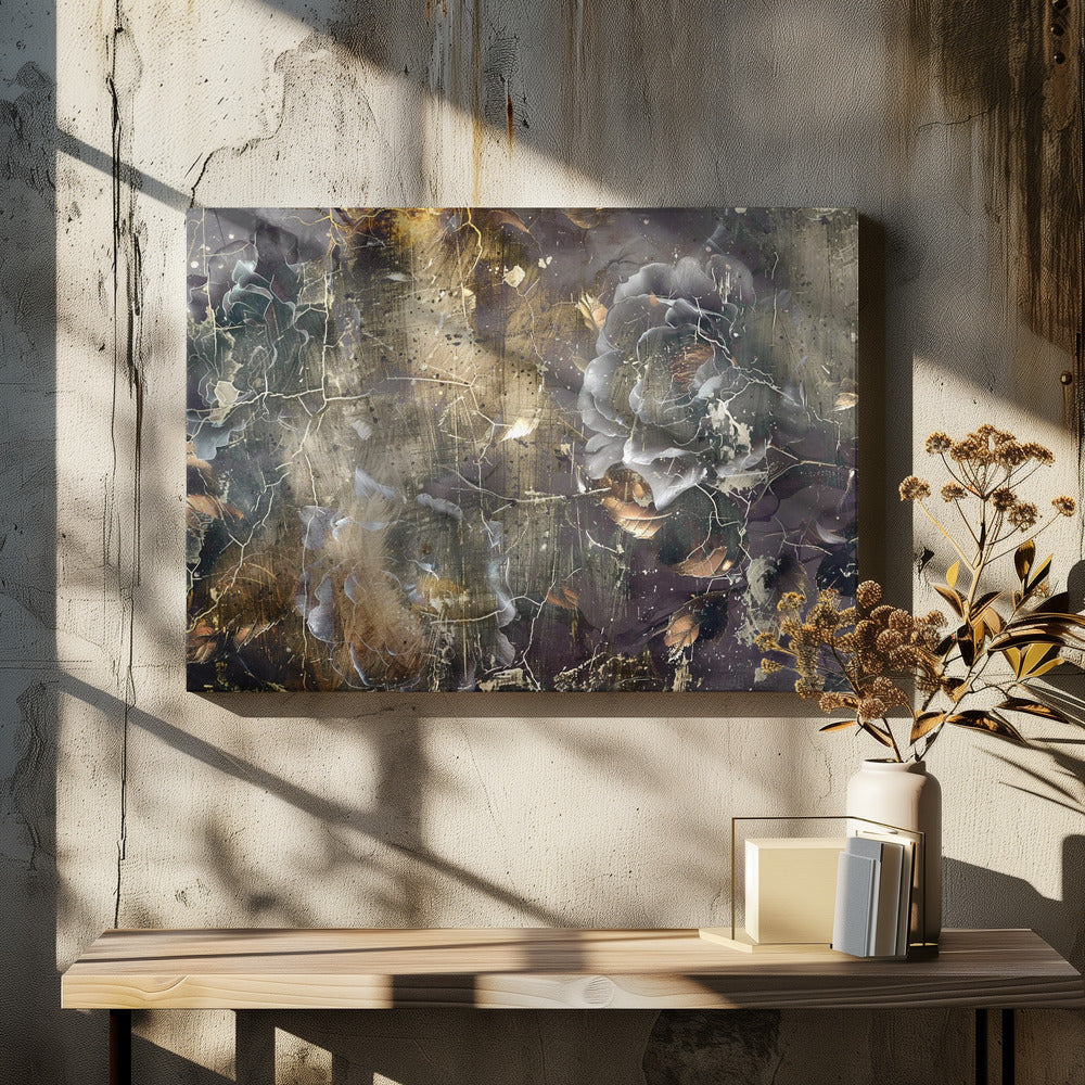 Wall Art Floral Vintage Illustration 16-Canvas Print-DECOROLALA
