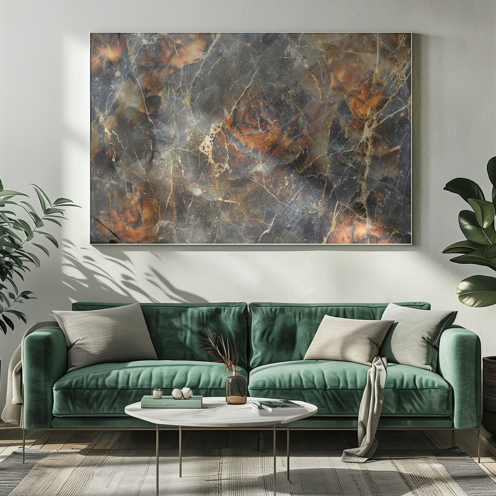 Wall Art Floral Vintage Illustration by Rafal Kulik-Canvas Print-DECOROLALA