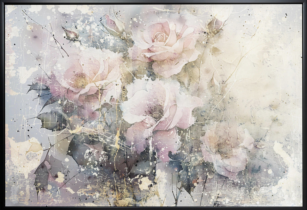 Wall Art Flower Floral Illustration by Rafal Kulik-canvas-DECOROLALA