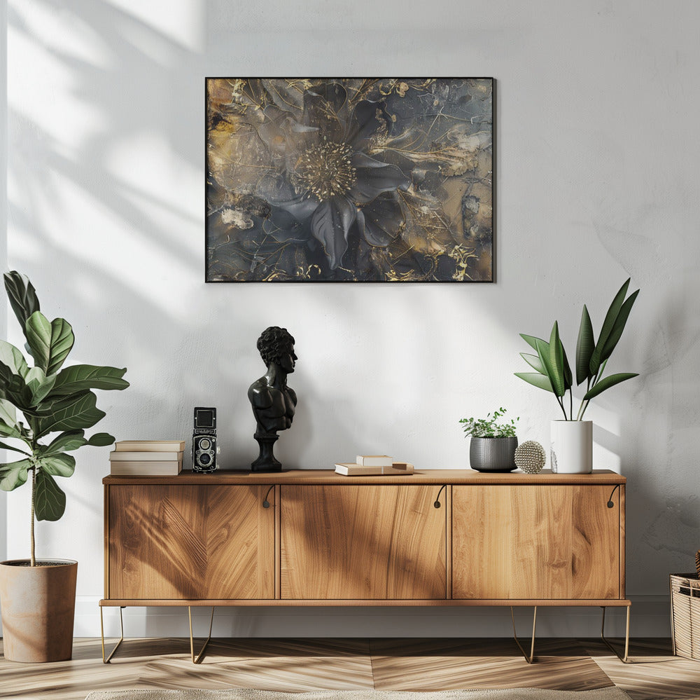 Wall Art Flower Floral Illustration by Rafal Kulik-canvas-DECOROLALA