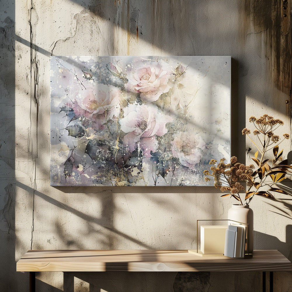 Wall Art Flower Floral Illustration by Rafal Kulik-canvas-DECOROLALA