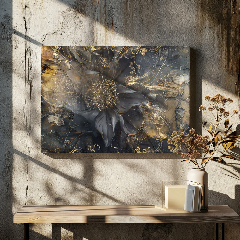 Wall Art Flower Floral Illustration by Rafal Kulik-canvas-DECOROLALA