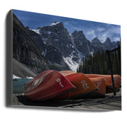 Wall Art Four Peaks by Yanyan Gong-Canvas Print-DECOROLALA
