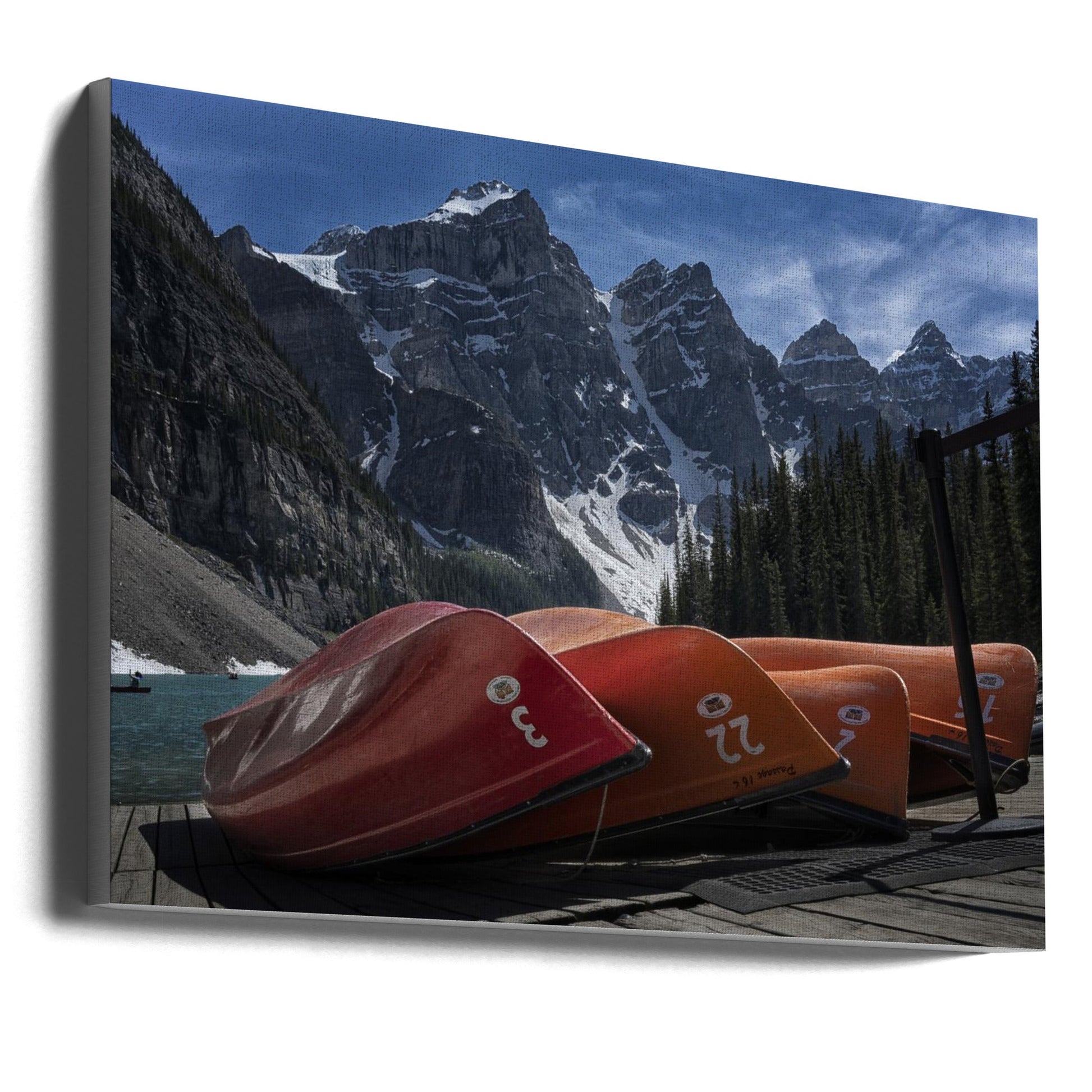 Wall Art Four Peaks by Yanyan Gong-Canvas Print-DECOROLALA