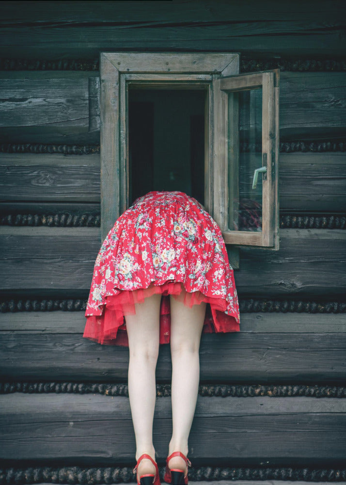Wall Art Getting Out Getting In by Magdalena Russocka-canvas-DECOROLALA
