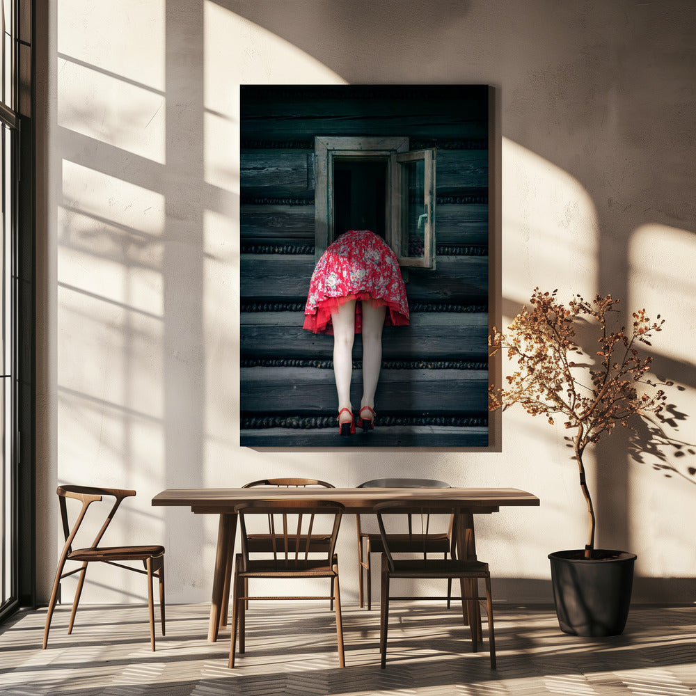 Wall Art Getting Out Getting In by Magdalena Russocka-canvas-DECOROLALA
