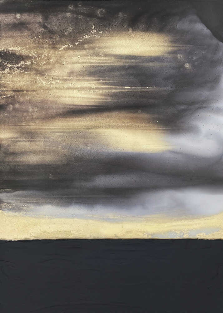 Wall Art Gold Noir by Alyson Storms-canvas prints-DECOROLALA
