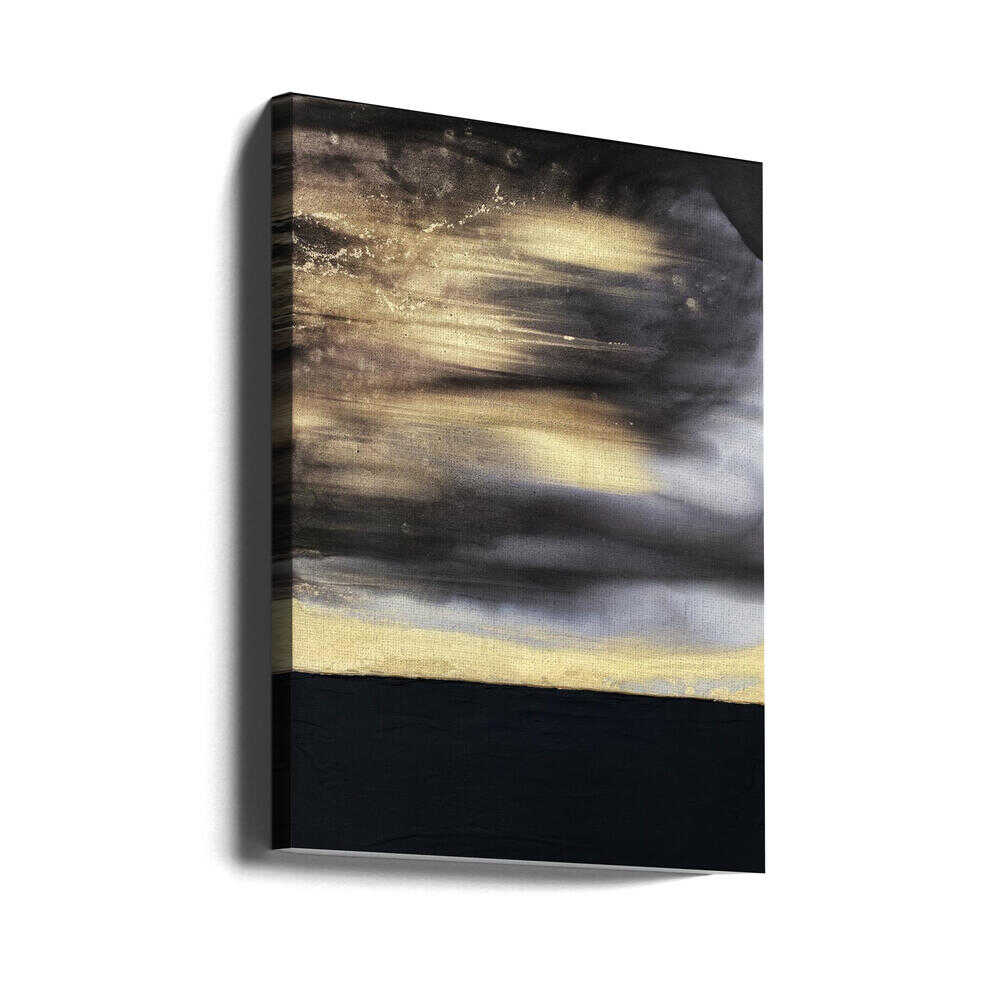 Wall Art Gold Noir by Alyson Storms-canvas prints-DECOROLALA