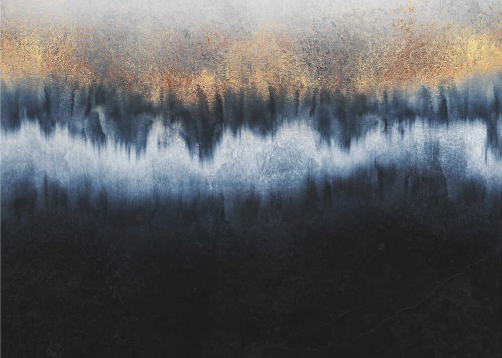 Wall Art Golden Horizon by Elisabeth Fredriksson-Canvas Print-DECOROLALA