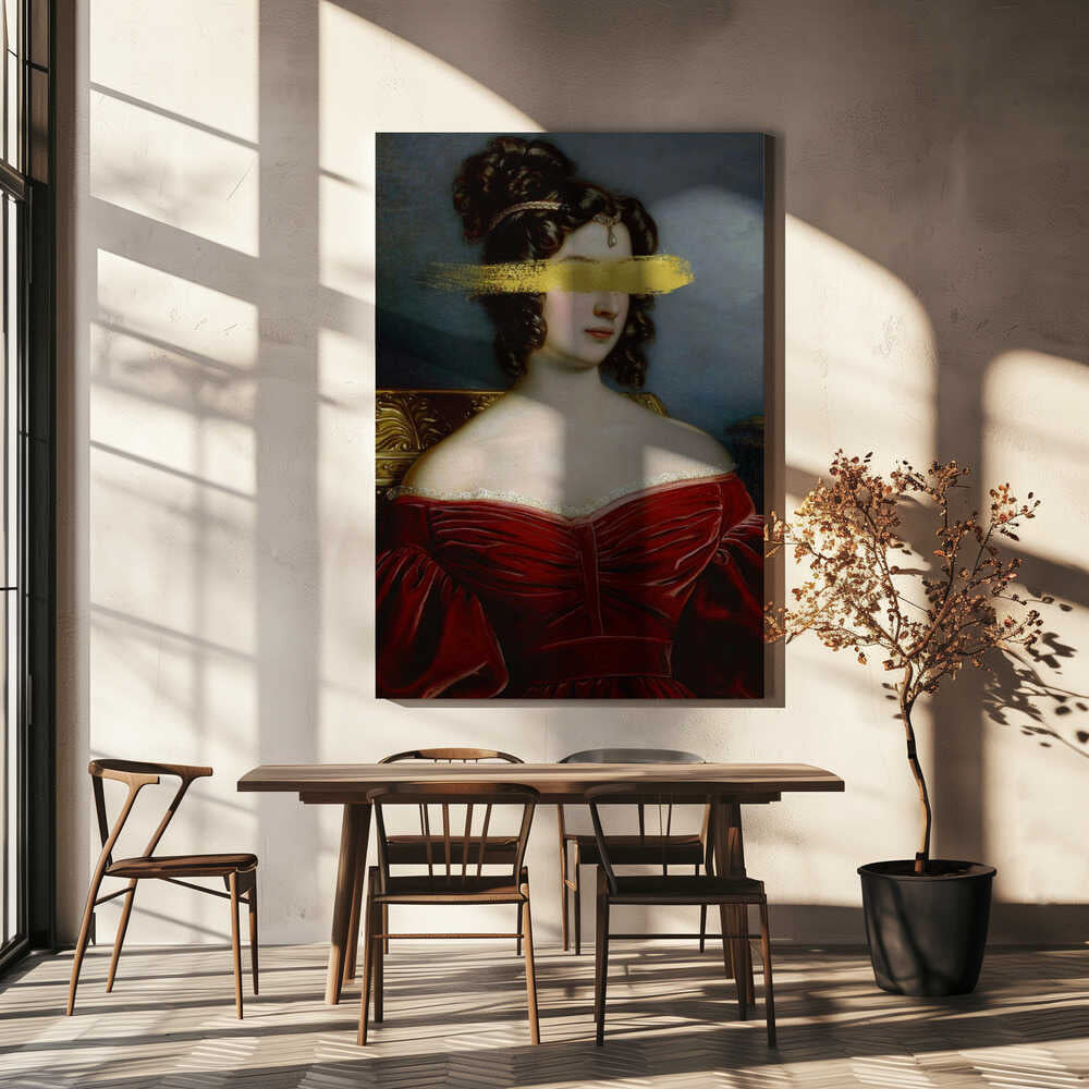 Wall Art Goldmarianna Ratioiso by Talitha McQueen-canvas prints-DECOROLALA