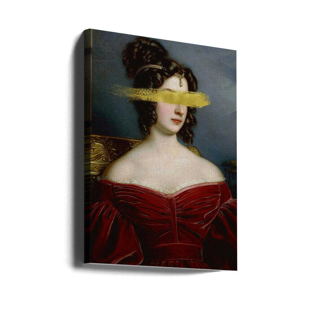 Wall Art Goldmarianna Ratioiso by Talitha McQueen-canvas prints-DECOROLALA