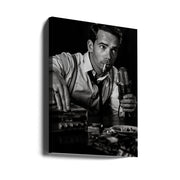 Wall Art "Good Night and Good Luck" by Peter Mller-Canvas Print-DECOROLALA