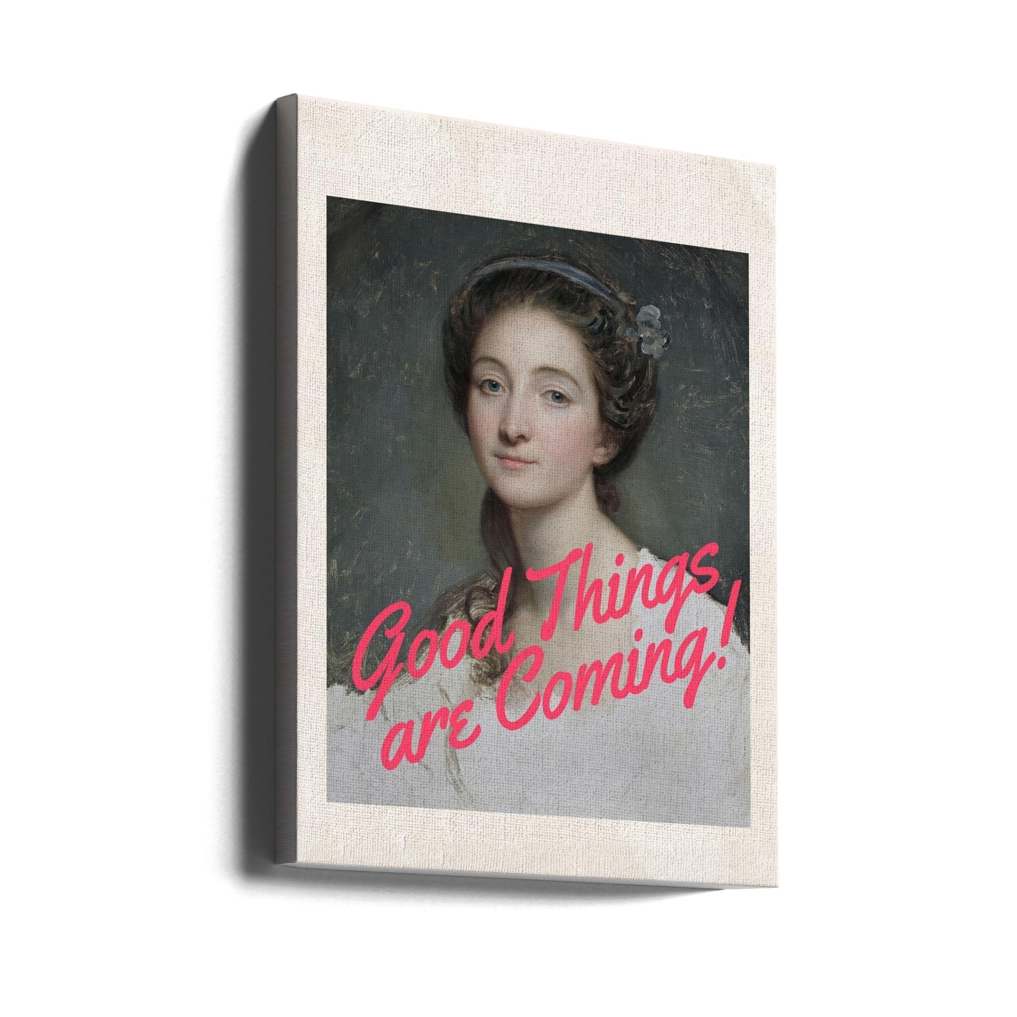Wall Art Good Things Are Coming By The Art Concept-Canvas Print-DECOROLALA