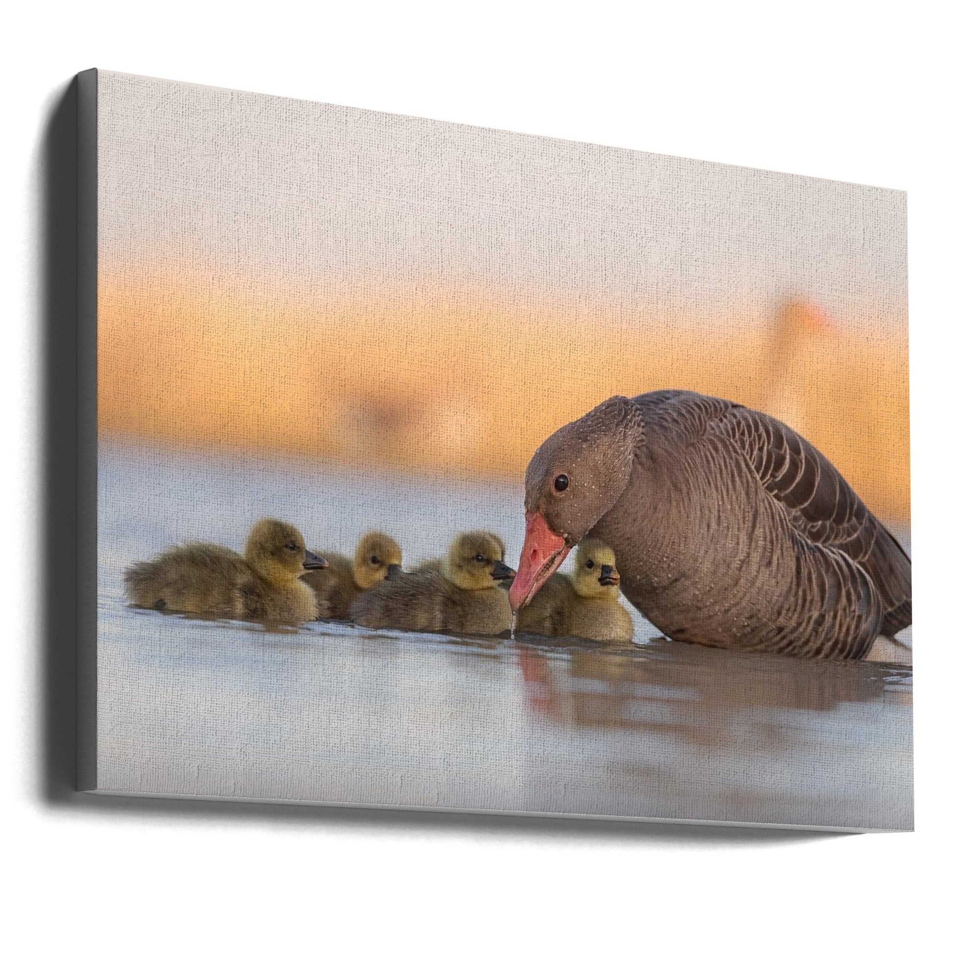 Wall Art Happy Family by Jie Fischer-Canvas Print-DECOROLALA