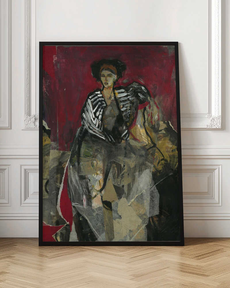 Wall Art Hommage A Matisse by Ute Rathmann-canvas prints-DECOROLALA