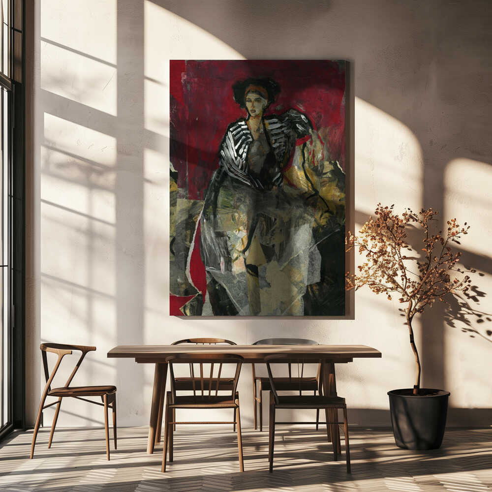 Wall Art Hommage A Matisse by Ute Rathmann-canvas prints-DECOROLALA