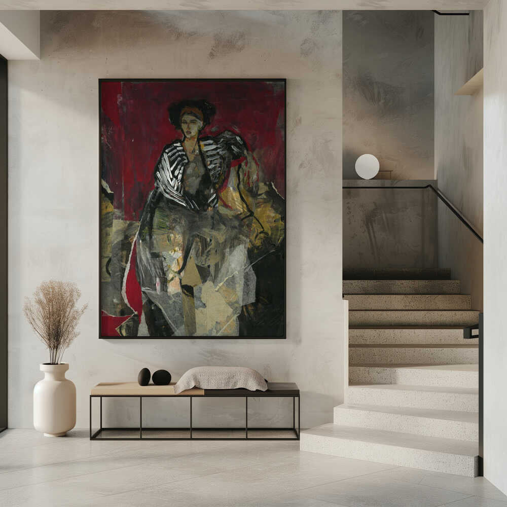 Wall Art Hommage A Matisse by Ute Rathmann-canvas prints-DECOROLALA