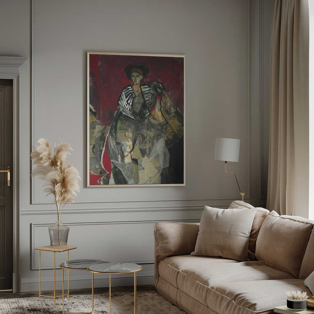 Wall Art Hommage A Matisse by Ute Rathmann-canvas prints-DECOROLALA
