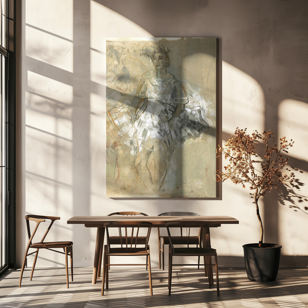 Wall Art Hommage  Degas XXIII by Ute Rathmann-canvas-DECOROLALA