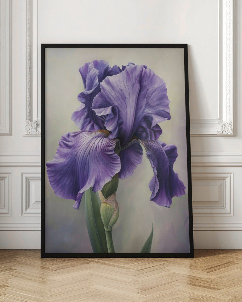 Wall Art Iris FL 113 by Bilge Paksoylu-canvas-DECOROLALA
