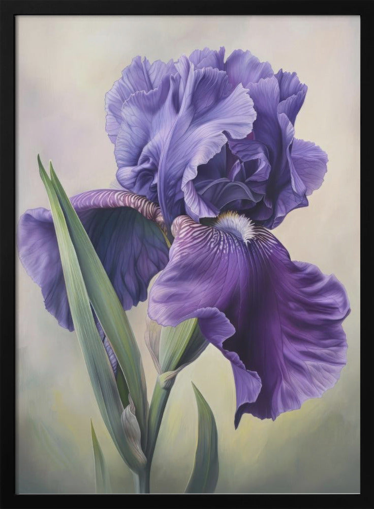Wall Art Iris Fl 110 by Bilge Paksoylu-canvas-DECOROLALA