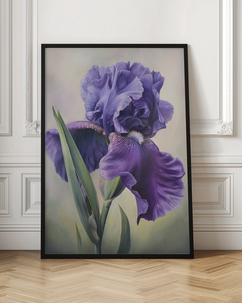 Wall Art Iris Fl 110 by Bilge Paksoylu-canvas-DECOROLALA