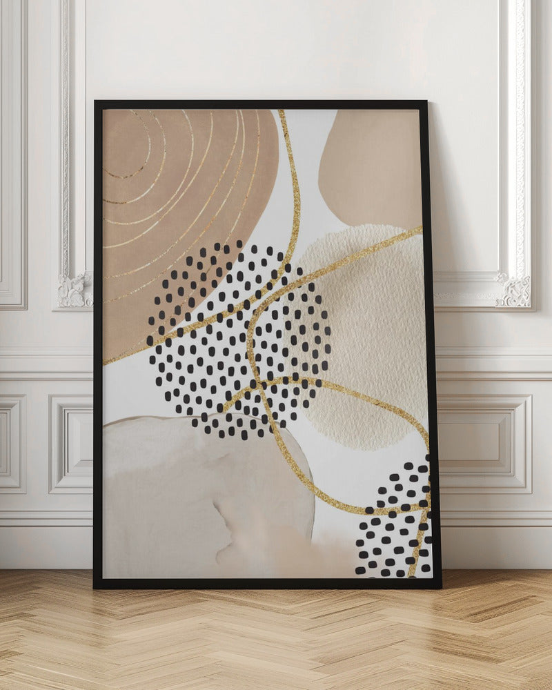 Wall Art Jealous Beige-3 by Sally Ann Moss-canvas-DECOROLALA