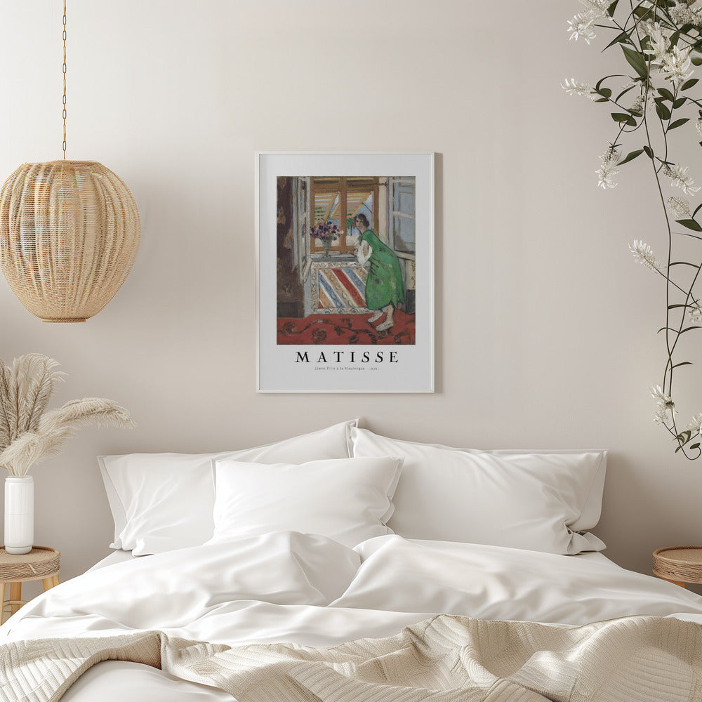 Wall Art Jeune Fille a La Mauresque 1939 Matisse-canvas prints-DECOROLALA