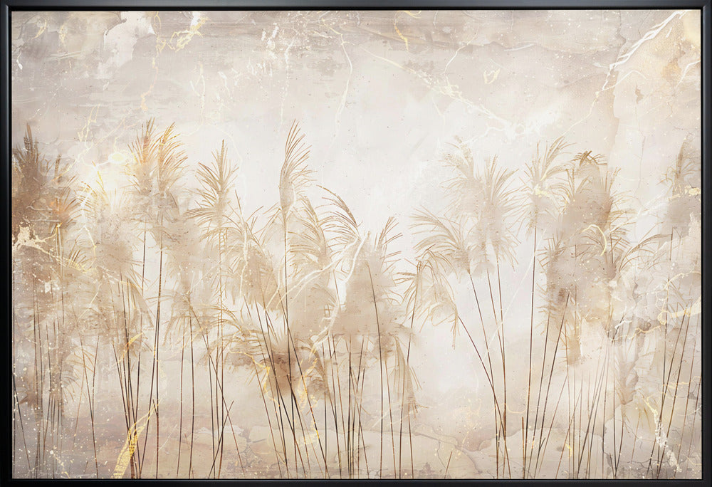 Wall Art Jungle Leaves Illustration by Rafal Kulik-Canvas Print-DECOROLALA