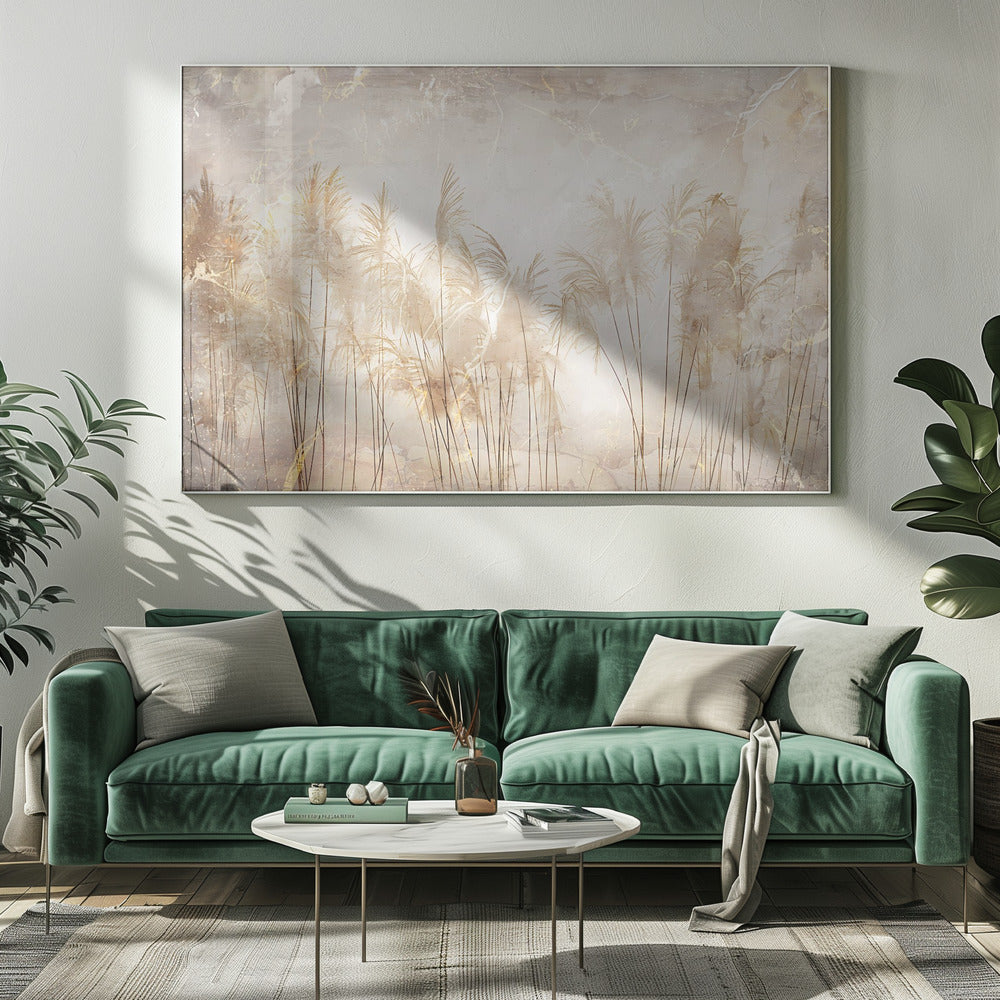 Wall Art Jungle Leaves Illustration by Rafal Kulik-Canvas Print-DECOROLALA