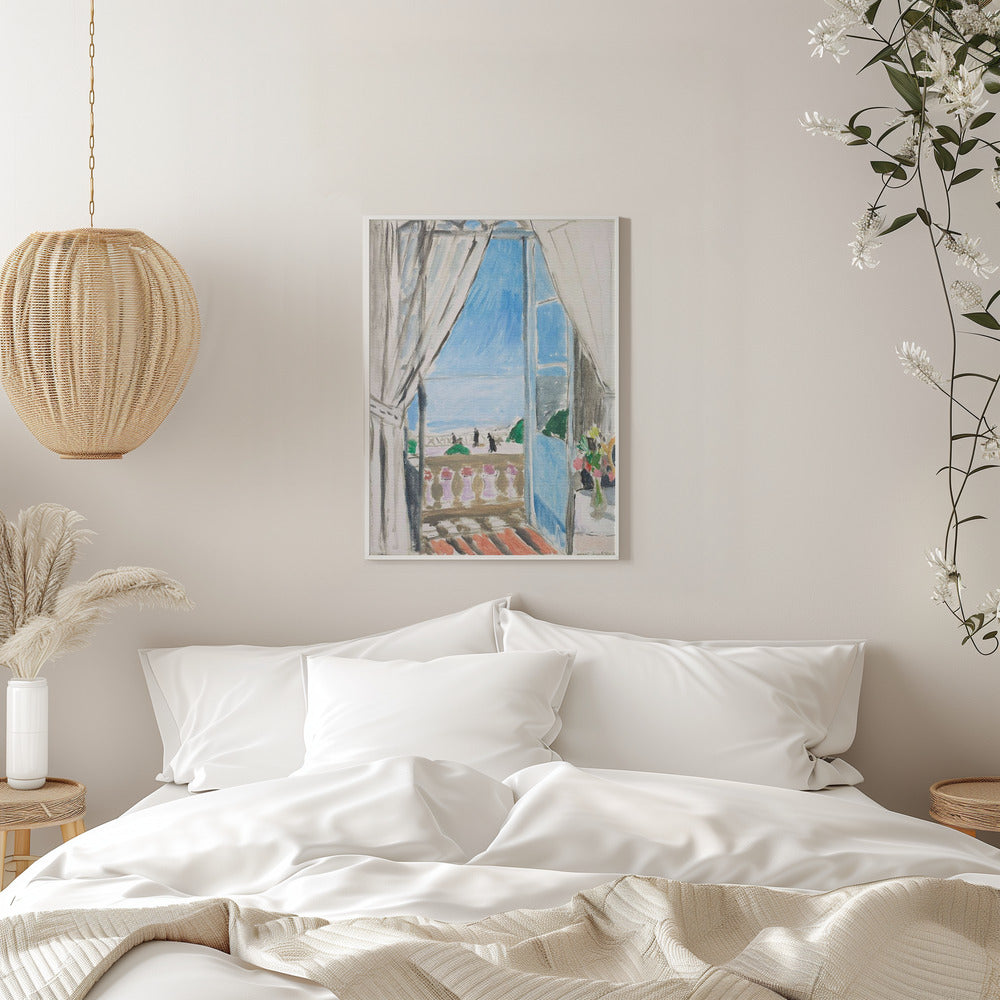 Wall Art La Fentre Ouverte by Matisse-canvas prints-DECOROLALA