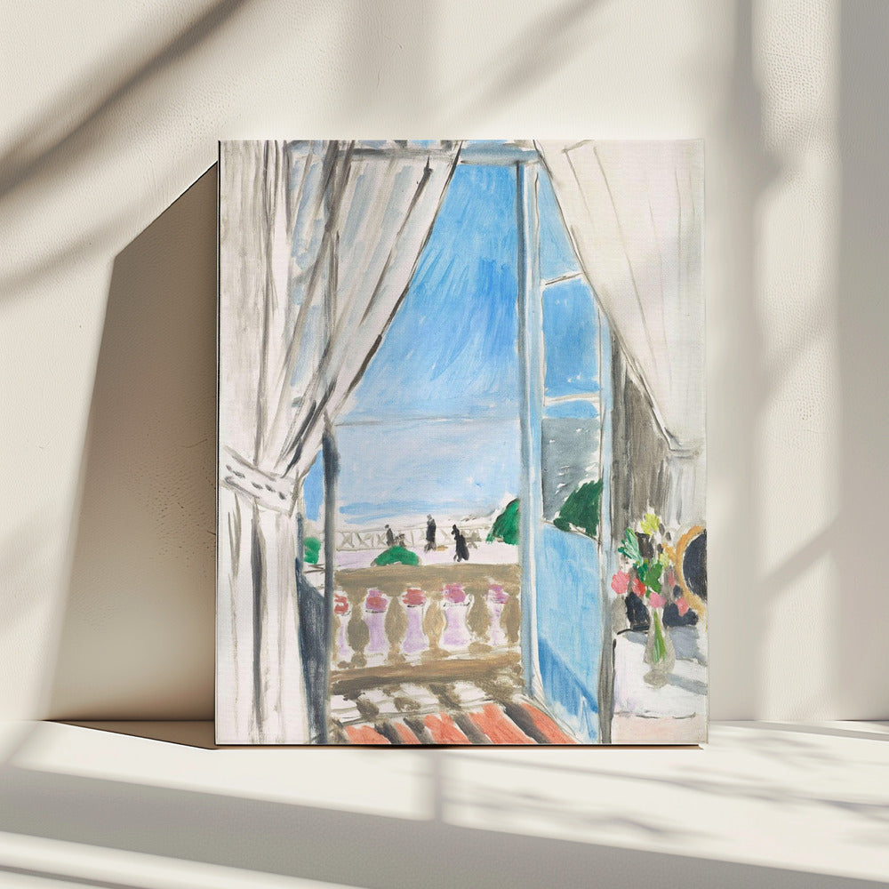 Wall Art La Fentre Ouverte by Matisse-canvas prints-DECOROLALA